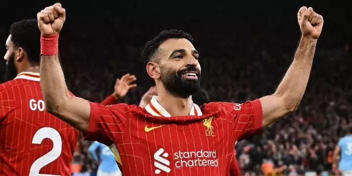 Mohamed Salah Catatkan Rekor Mengagumkan Saat Melawan Tim Big Six