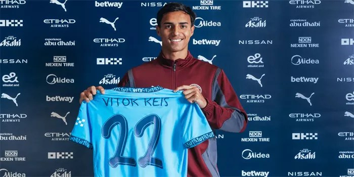 Manchester City Merekrut Bek Brasil, Vitor Reis dari Palmeiras