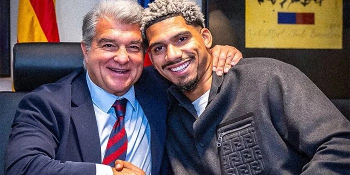Impian Besar Araujo Bersama Barcelona Usai Resmi Teken Kontrak Baru