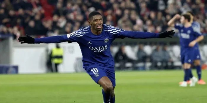 Dembele Tampil Gemilang saat PSG Raih Tempat Playoff