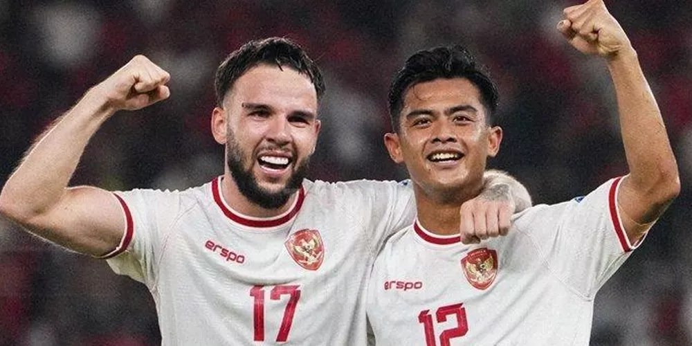 Garuda Meroket di Klasemen Usai Taklukkan Arab Saudi
