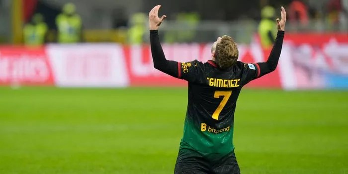Santiago Gimenez Langsung Jadi Idola Baru di San Siro