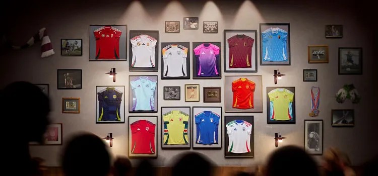 Seragam Adidas untuk Euro 2025 Meliputi Seni Abstrak dan Sendok Cinta