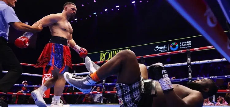 Joseph Parker mengalahkan Martin Bakole dengan KO Dahsyat!