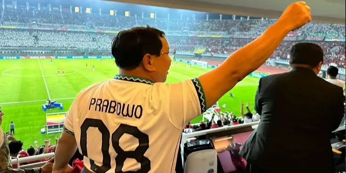 Prabowo: Saya Dukung, Timnas Indonesia Garuda Harus Masuk Piala Dunia!
