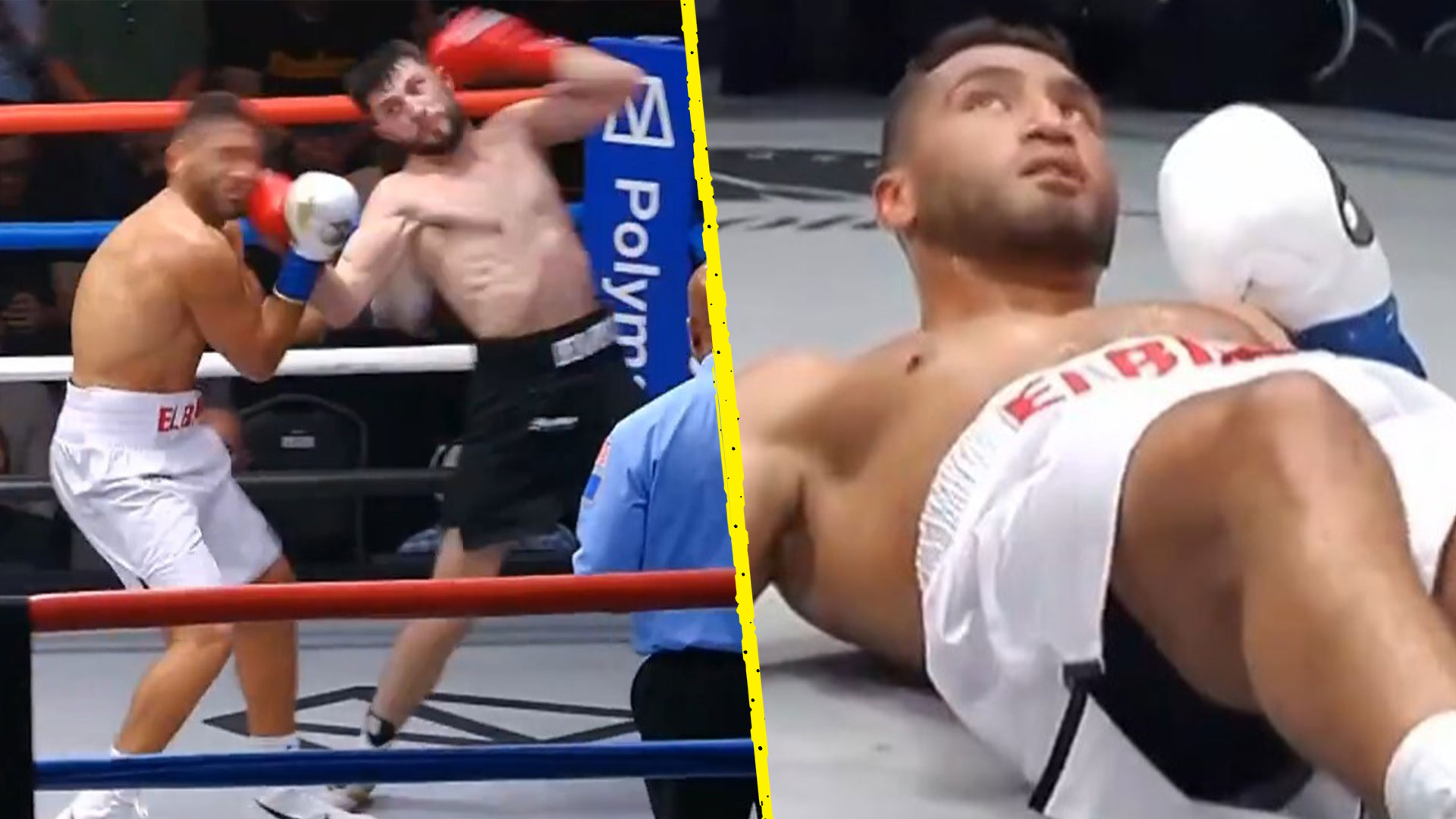 Zuffa Boxing fighter scores stunning uppercut ‘KO of the Year’ with rival left twitching