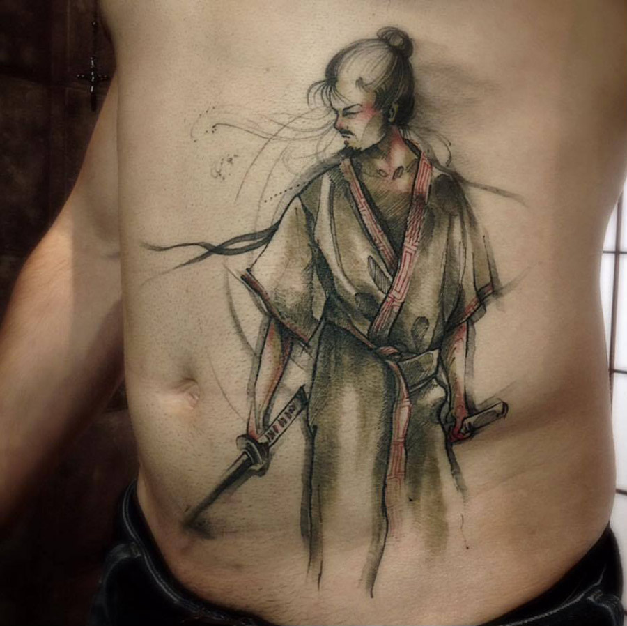 Samurai Warrior Tattoo | Best Tattoo Ideas For Men & Women 898_x_900_jpg