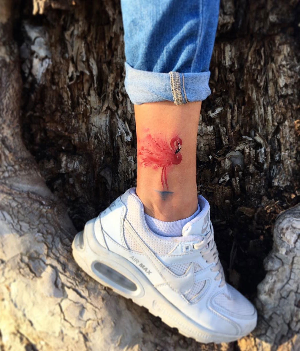 Flamingo Minimalistic Ankle