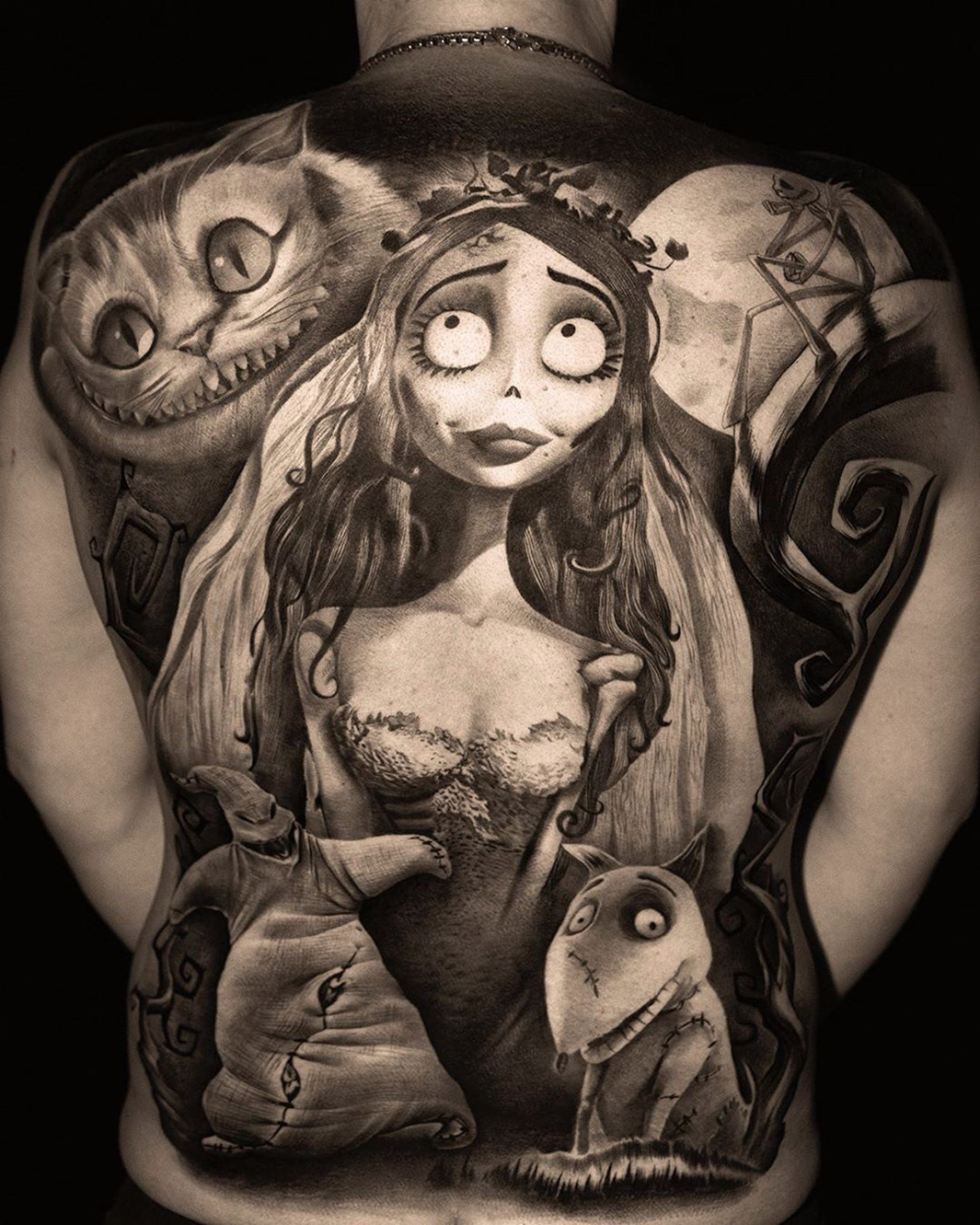 Tim Burton Tribute Back Tattoo 1331_x_1065_jpg