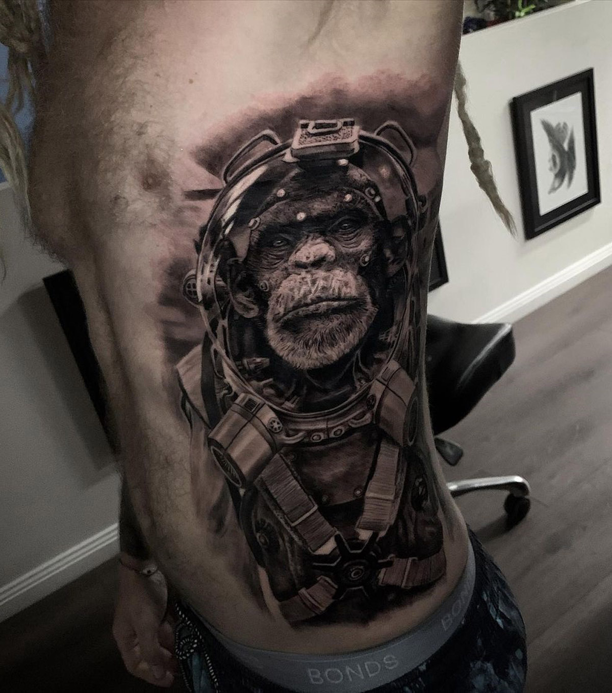 Space Monkey | Best Tattoo Ideas For Men & Women 1359_x_1200_jpg