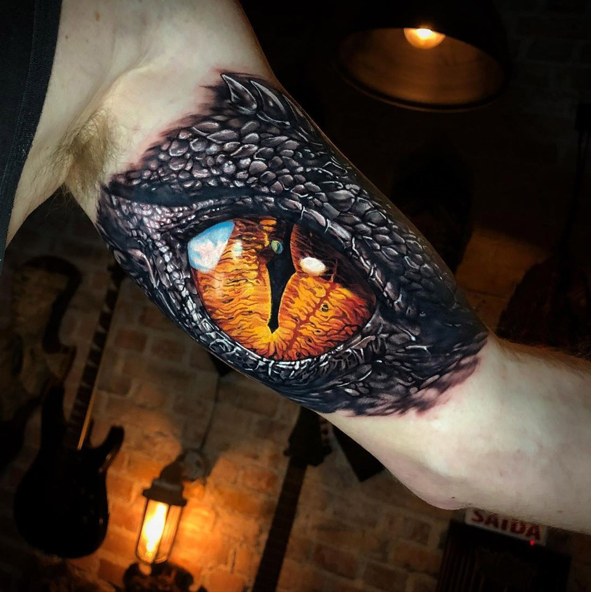 Smaug's Eye Tattoo | Best Tattoo Ideas For Men & Women 1202_x_1200_jpg