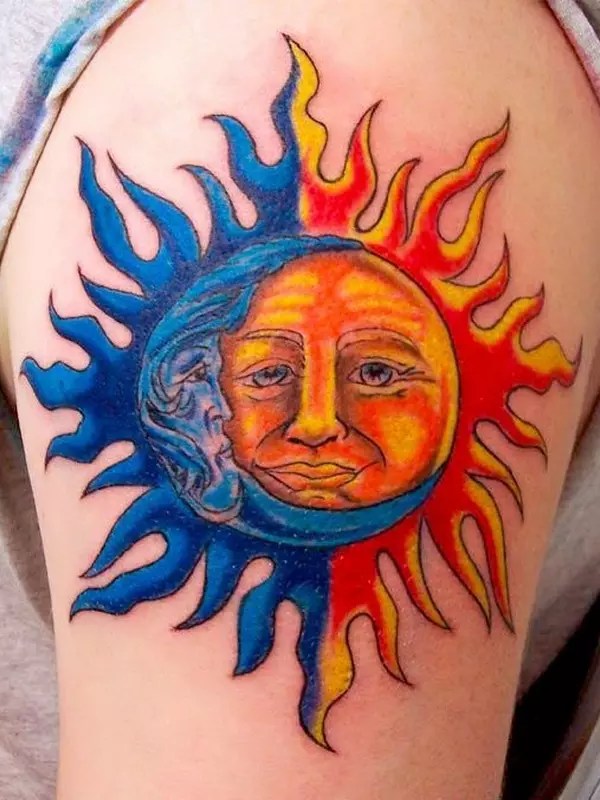 95+ Best Sun Tattoo Designs & Meanings - Symbol Of The Universe (2019) 800_x_600_jpg