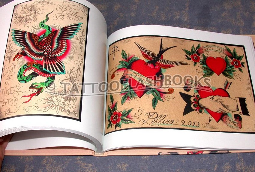 Tattooflashbooks.com - Stizzo - Italian Tattoo Flash: The Best Of Times Collection 573_x_850_jpg