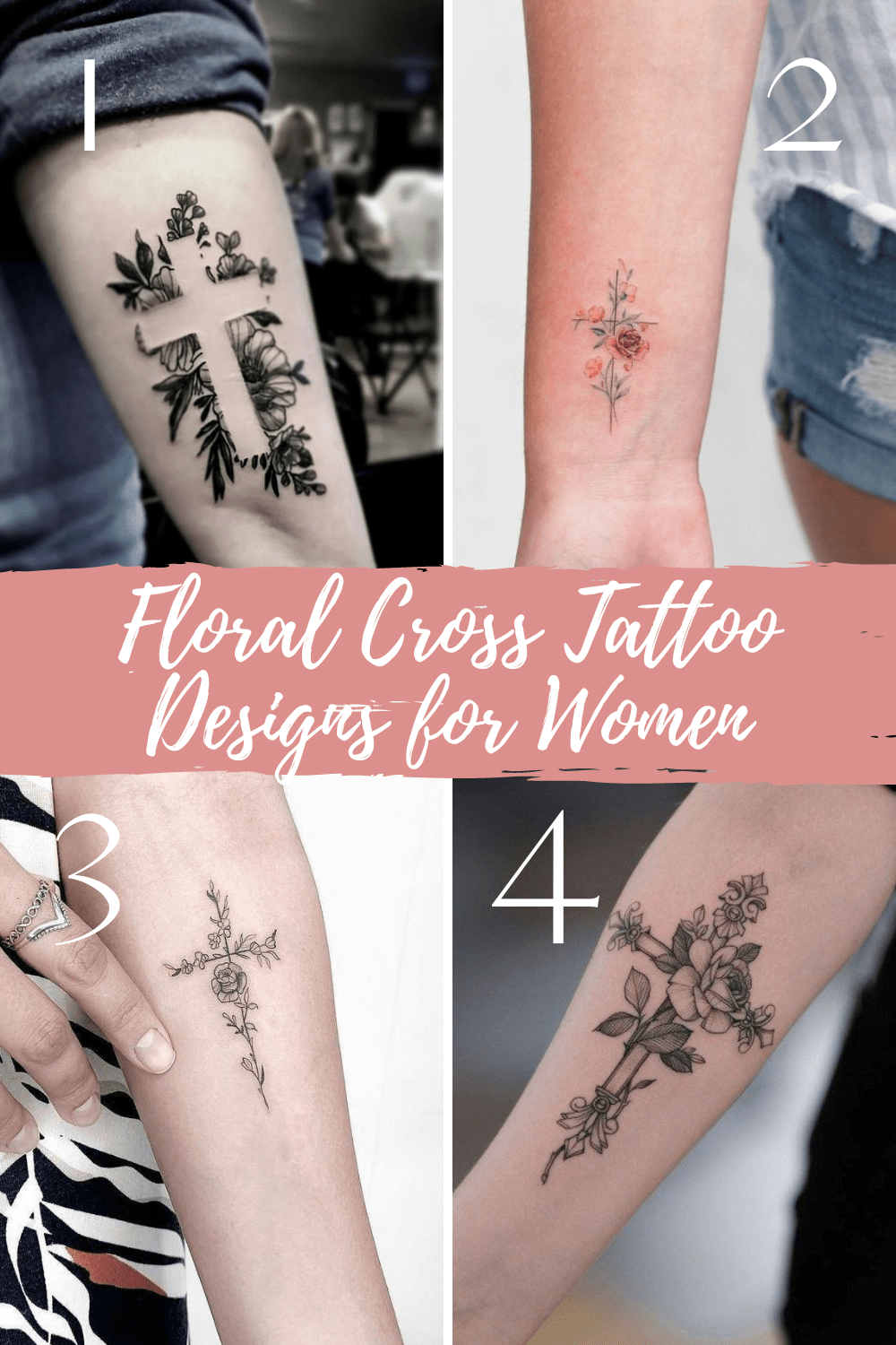 25 Amazing Cross Tattoos For Women - Tattooglee 1500_x_1000_png