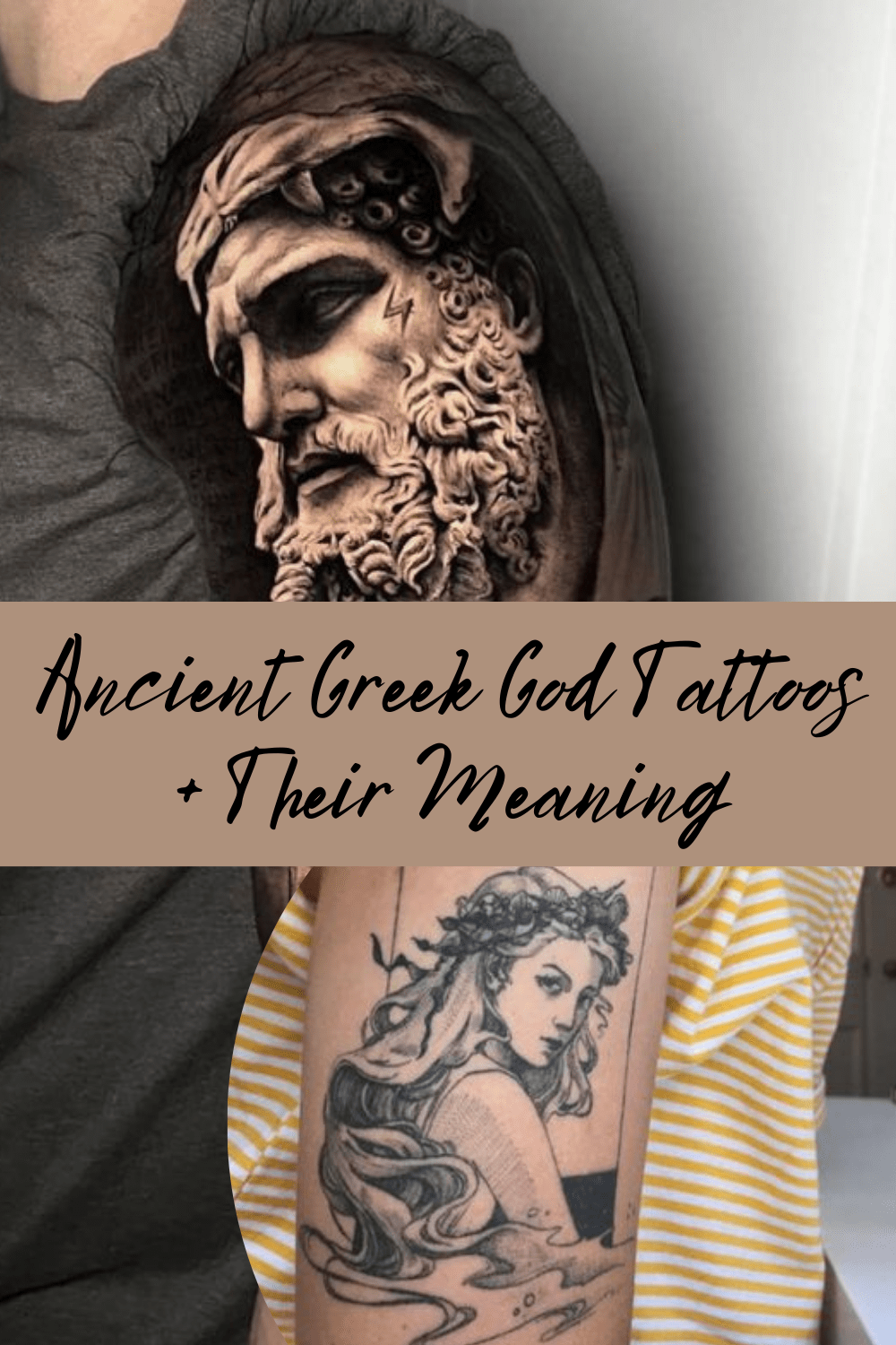 Ancient Greek God Tattoos + Their Meaning - Tattooglee