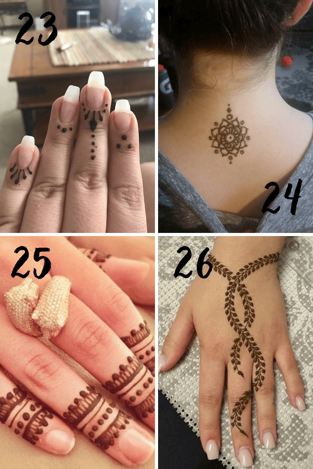Beautiful Henna Tattoo Ideas + Designs - Tattooglee 1500_x_1000_png