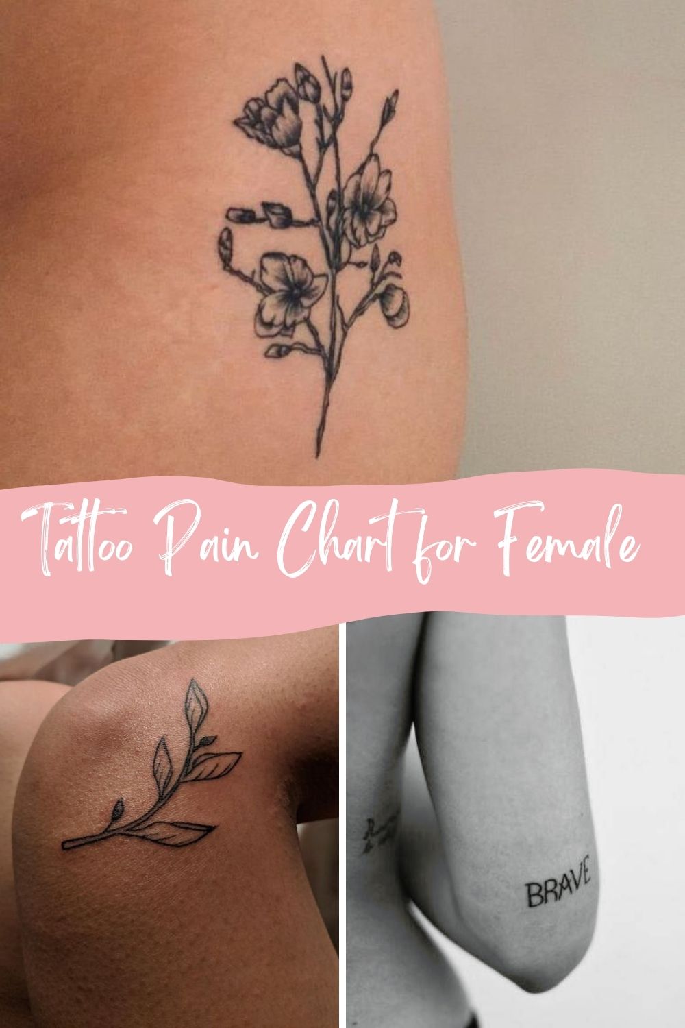 Ouch! Will It Hurt? Tattoo Pain Chart (Female Edition) - Tattooglee 1500_x_1000_jpg