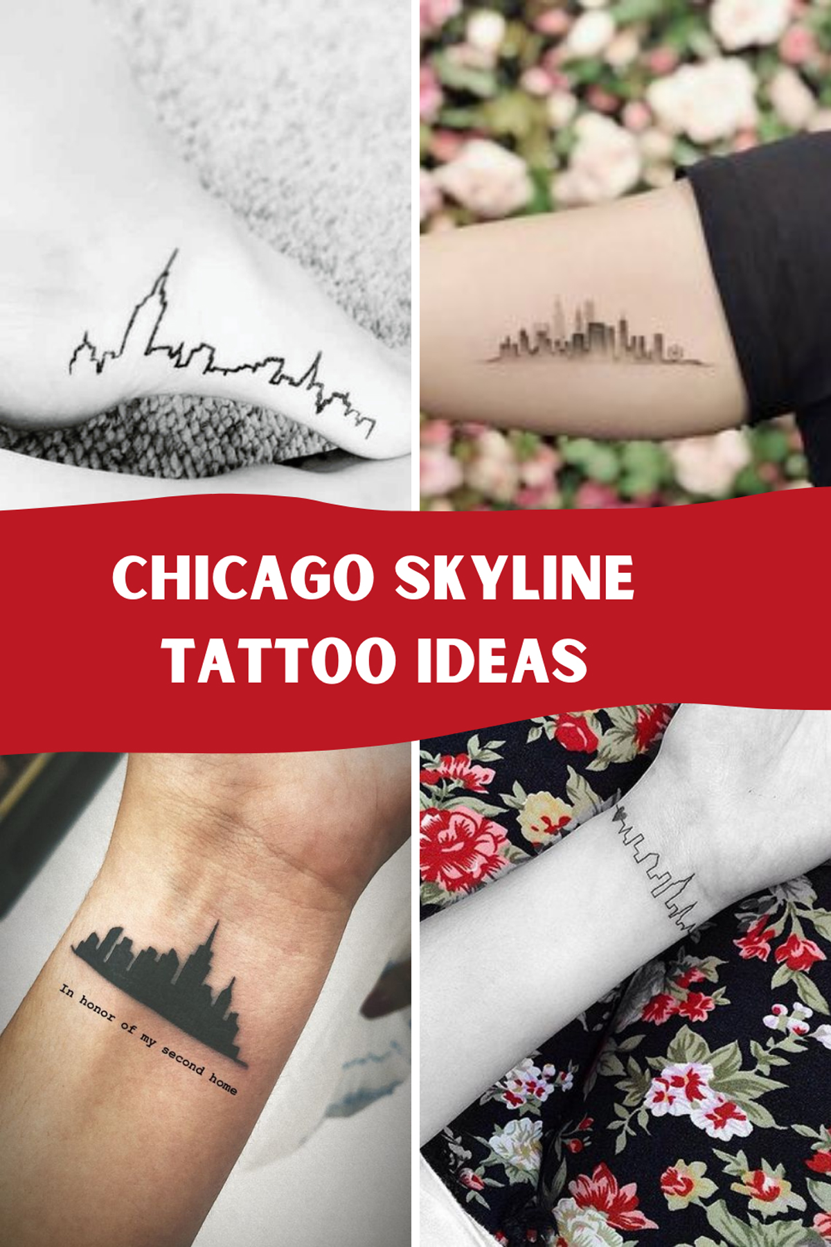 47 Eye-Catching Chicago Skyline Tattoo Ideas - Tattooglee 1800_x_1200_jpg