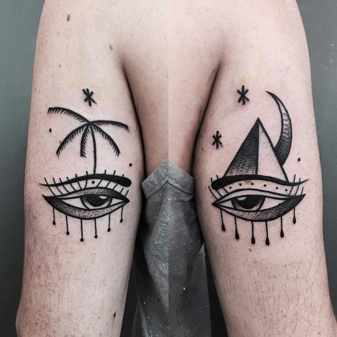 Matching Magic Eye Tattoos - Tattoogrid.net 1080_x_1080_jpg