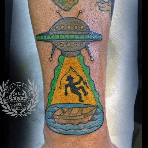 30 Small Alien Abduction Tattoos You'll Love Tattoo Like The Pros