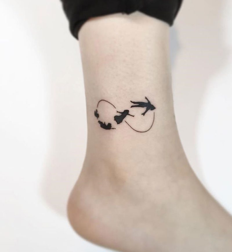 Peter Pan And Friends Small - (Tattoo Pictures)(Tattoo Pictures) 869_x_800_jpg