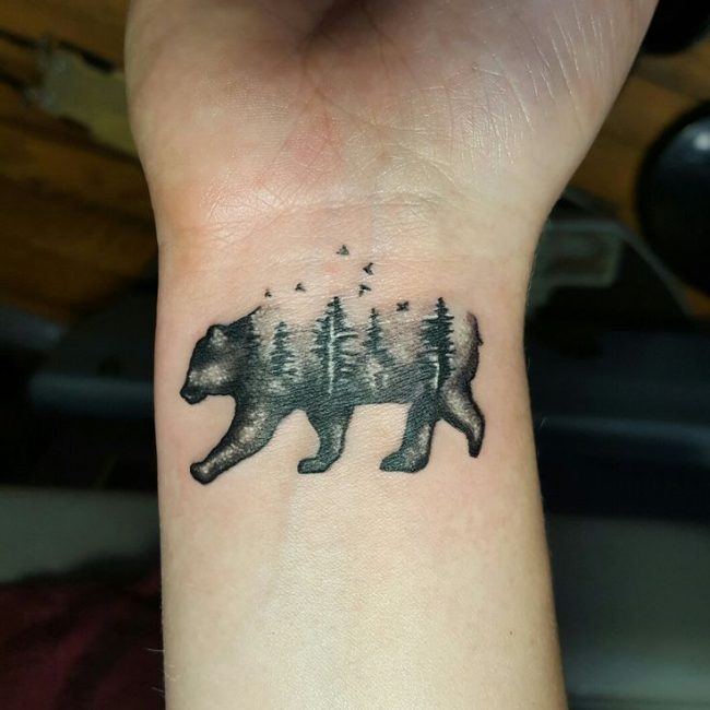 59 Attractive Bear Tattoo Designs Gallery | Quotesbae 650_x_650_jpg