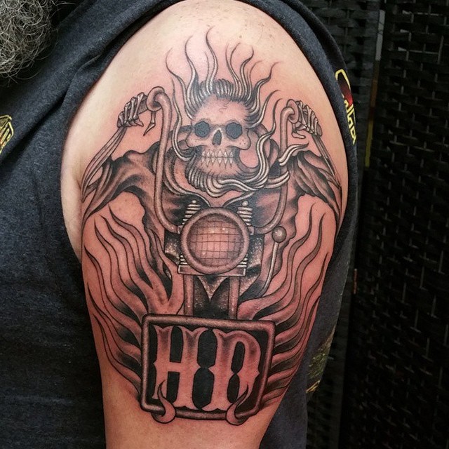 66 Cool Biker Tattoo Designs Collection | Quotesbae 640_x_640_jpg