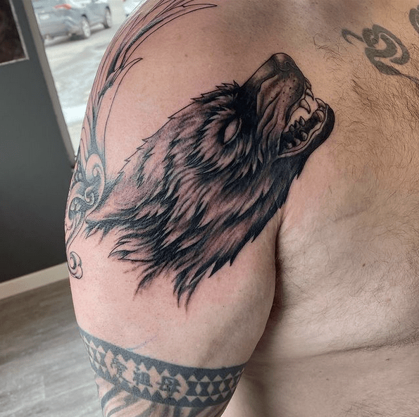 200+ Wolf Tattoo Ideas With Meanings And History - Tattoo Stylist 592_x_595_png