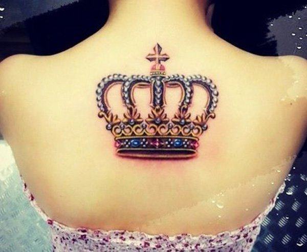 23 King Crown Tattoos With Glorious Meanings - Tattooswin 492_x_600_jpg