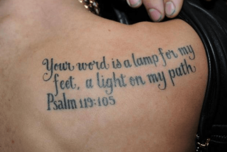 28 Scripture Tattoos - Popular Designs And Meanings - Tattooswin 500_x_746_png