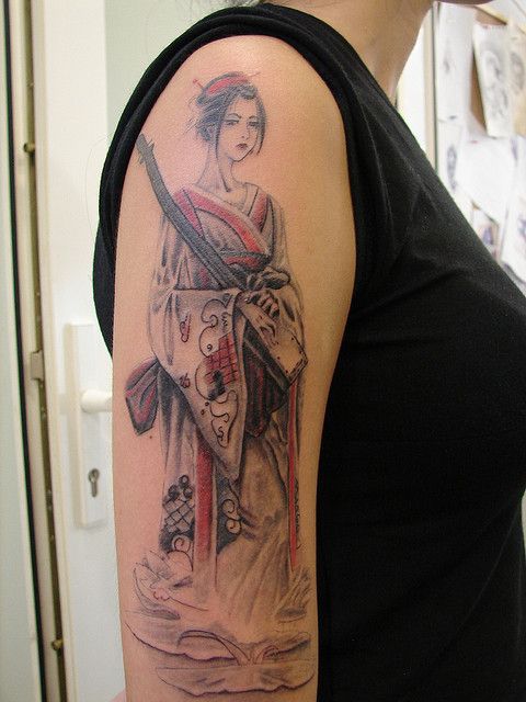 46 Geisha Tattoos - The Allure And Meanings - Tattooswin 640_x_480_jpg