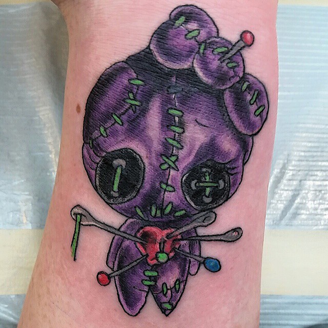 36 Voodoo Doll Tattoos With Mysterious Meaning - Tattooswin 640_x_640_jpg