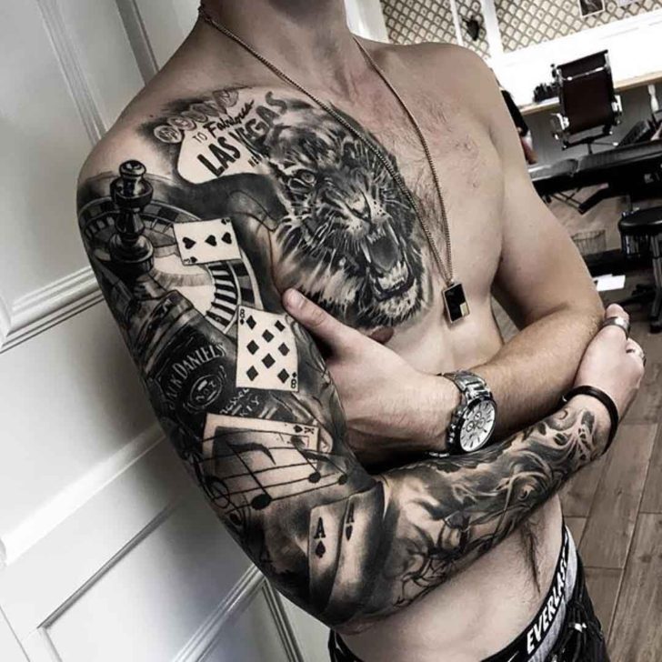 54 Gambling Tattoos And Their Meanings - Tattooswin 728_x_728_jpg