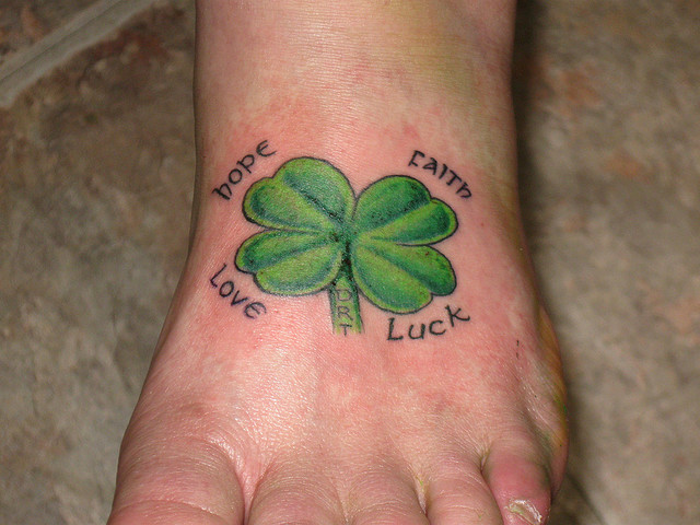 30 Shamrock Tattoos With Symbolic Representation - Tattooswin 480_x_640_jpg