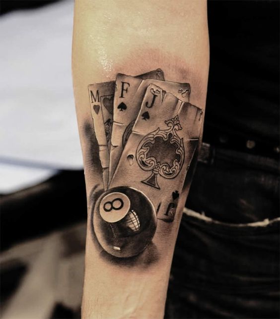 54 Gambling Tattoos And Their Meanings - Tattooswin 644_x_564_jpg