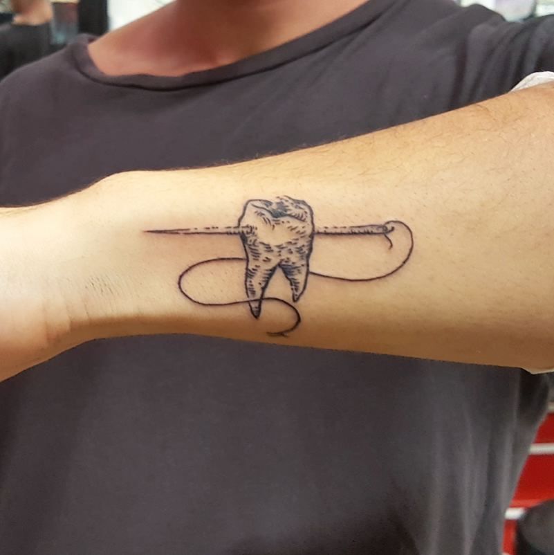 The Meaning Behind Tooth Tattoo - Tattooswin 802_x_801_jpg