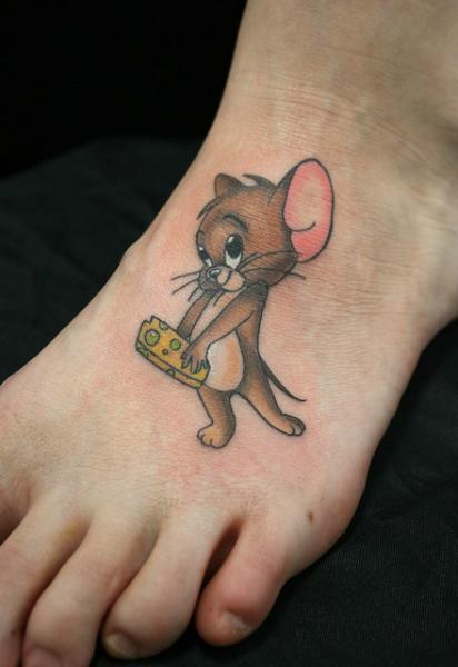 The Reason Behind Tom & Jerry Tattoo - Tattooswin 600_x_412_jpg