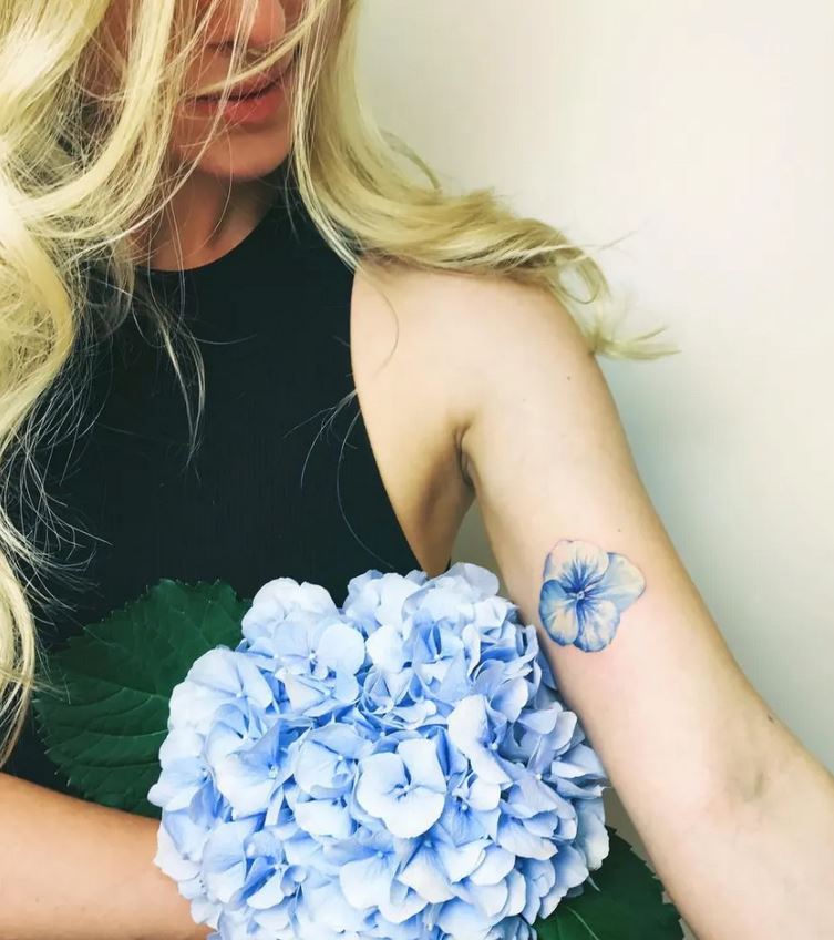 The Ultimate Guide To Hydrangea Flower Tattoo Meaning - Tattooswin 848_x_753_jpg