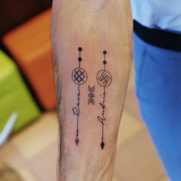 125 Tatuagens De Flecha Únicas Com Significados » Tatuagens Hd 600_x_600_jpg