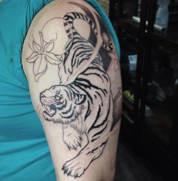 Tattoo Do Tigre - Seu Significado E 30 Grandes Ideias Do Projeto » Tatuagens Hd 610_x_600_jpg