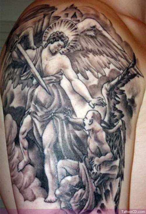 Tatuaggi Con Angeli: Stili, Significato E Gallerie Di Immagini 731_x_500_jpg