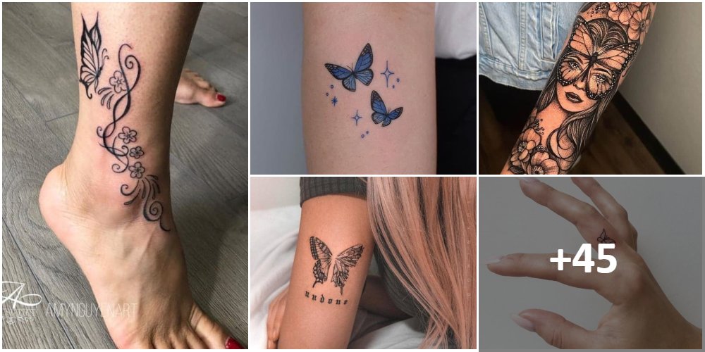 Butterflies】 Tattoos And Meaning 🦋 【The Best Of 2022】 500_x_1000_jpg