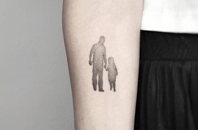 Diseños De Tatuajes Padre E Hija Con Significado E Ideas - Tatuing 439_x_666_jpg