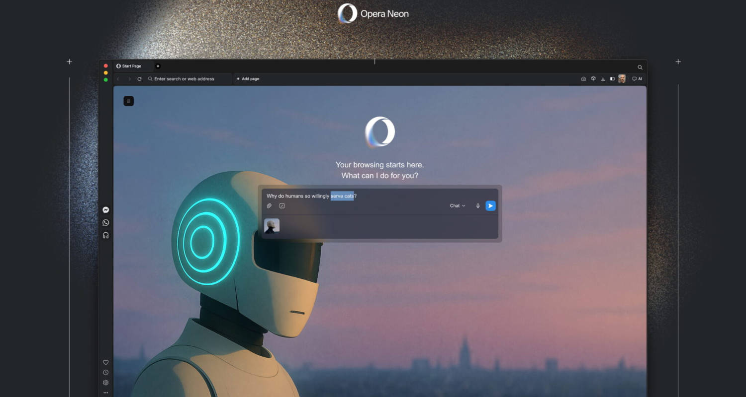 Opera launches Neon browser, powered by AI agents