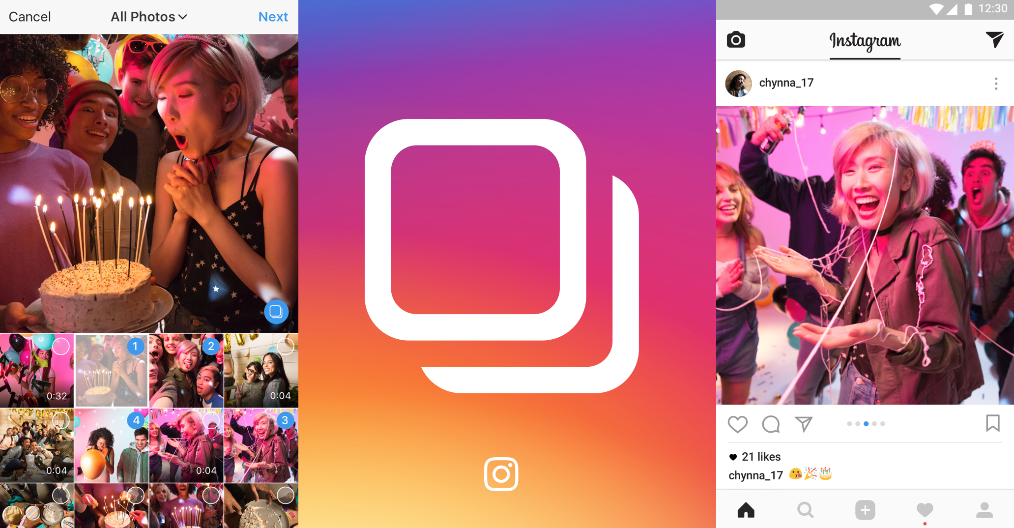 Instagram Lets You Post Up To 10 Photos Or Videos As 1 Swipeable Carousel Techcrunch