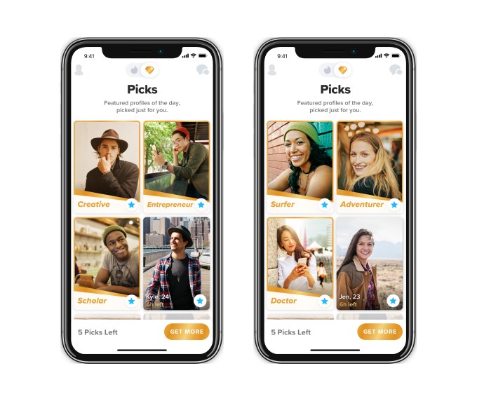Tinder Launches Its Curated Top Picks Feature Worldwide Techcrunch