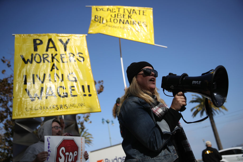 Uber and Lyft drivers in California win a path to unionization  | TechCrunch