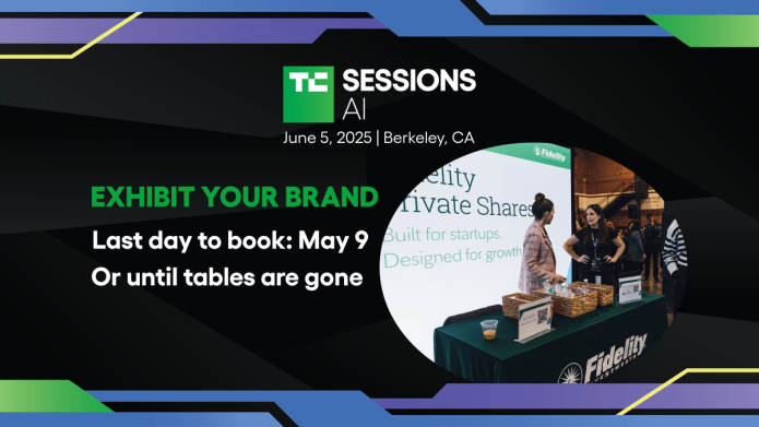 The deadline to book your exhibit table for Sessions: AI is May 9 | TechCrunch