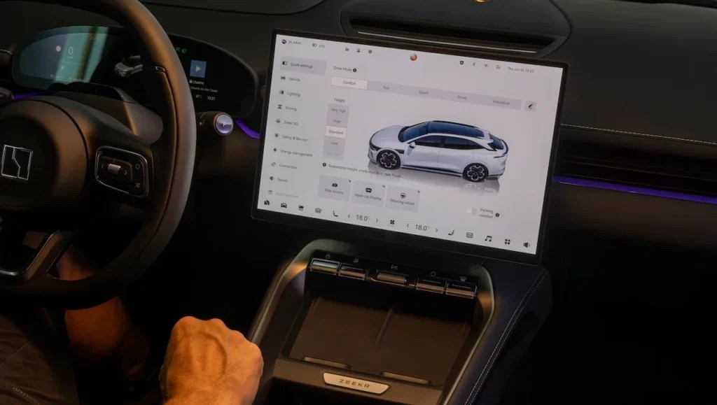 Zeekr7GT CentralDisplay 0011