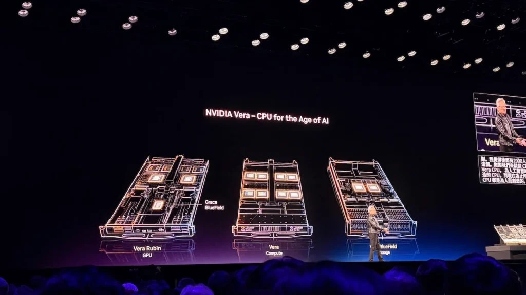 cpu vera chip nvidia per agenti ai